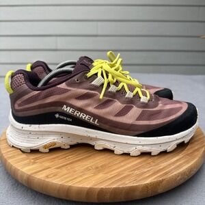 Merrell Moab Speed GTX Low Hiking Shoes Vibram Soles Float Pro Womens 11 Purple